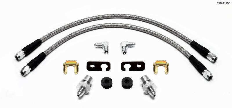 Wilwood Flexline Kit Front Fiesta - Racecraft Industries
