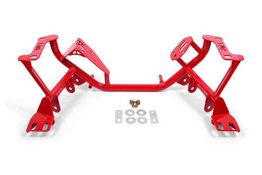 BMR 79-95 Ford Mustang K-Member Standard Version w/ Coilover Perches - Red - Racecraft Industries