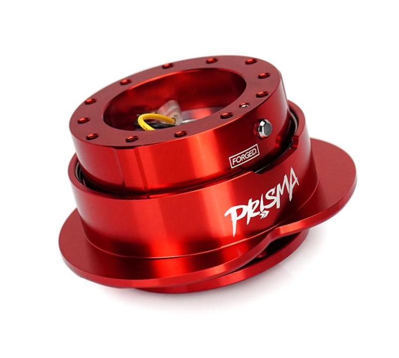 NRG Heart Quick Release Kit Gen 143 - Red Body / Red Heart Ring - Racecraft Industries