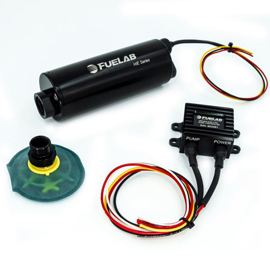 Fuelab In-Tank Twin Screw Brushless Fuel Pump Kit w/Remote Mount Controller/65 Micron - 1100 LPH - Racecraft Industries