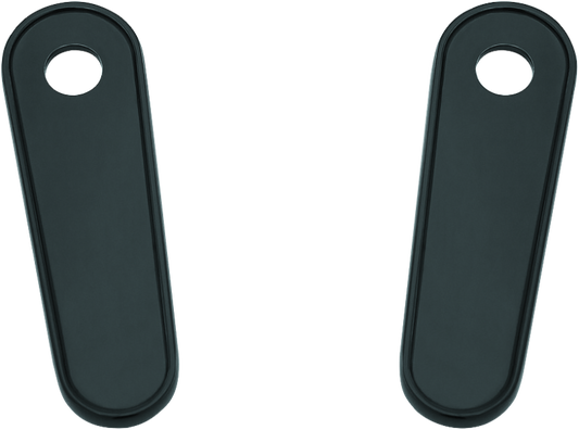 Kuryakyn Passenger Board Block Off Plate Black - Racecraft Industries