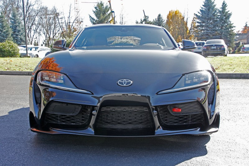 Perrin 2020 Toyota Supra Tow Hook Kit (Front) - Red - Racecraft Industries