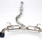 Invidia 12+ Subaru BRZ / Toyota 86 N2 60mm Single Layer Titanium Burnt Tips Cat-Back Exhaust - Racecraft Industries