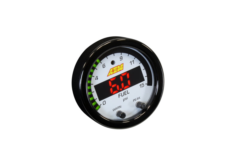 AEM X-Series Pressure 0-15psi Gauge Kit - Racecraft Industries