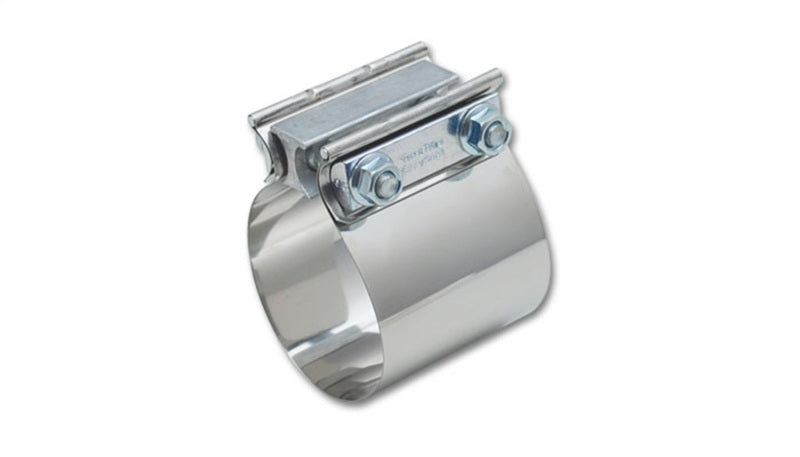 Vibrant Easy Seal SS Exh Sleeve Butt Joint Clamp for 3in O.D. Tubing also 3in Nominal Oval Tubing - Racecraft Industries
