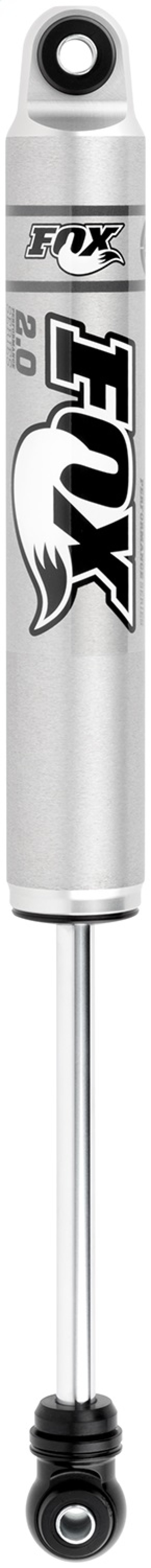 Fox 2.0 Performance Series 8in. Smooth Body IFP Shock / Std Travel w/Eyelet Ends (Alum) - Black - Racecraft Industries