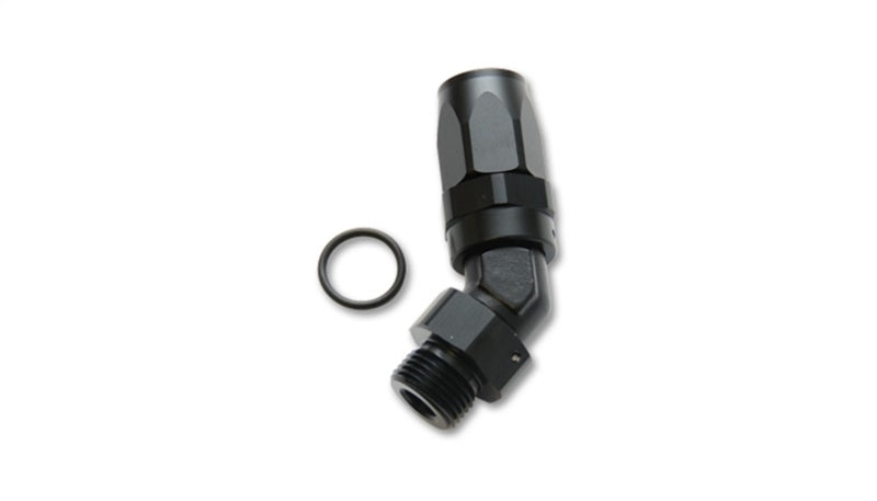 Vibrant Male -8AN 45 Degree Hose End Fitting - 3/4-16 Thread (8) - Racecraft Industries
