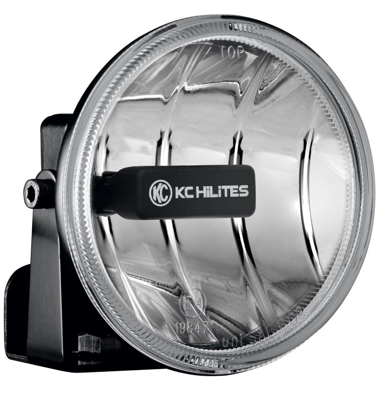 KC HiLiTES 4in. Gravity G4 LED Light 10w SAE/ECE Clear Fog Beam (Single) - Racecraft Industries