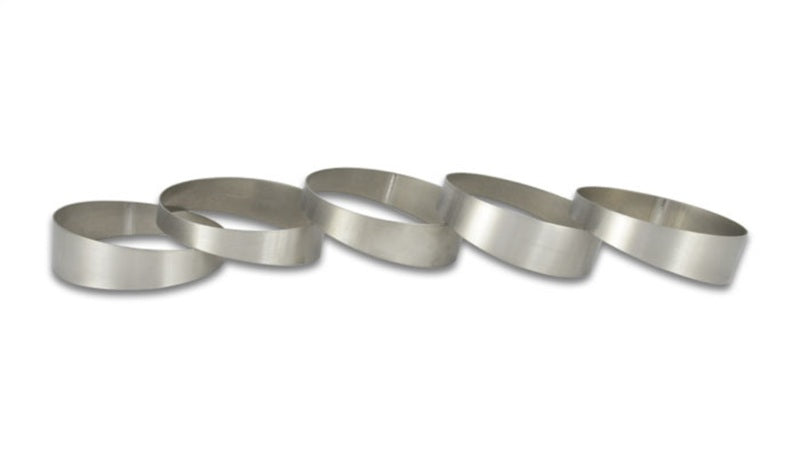 Vibrant 2.5in. O.D. Titanium Pie Cuts - Bag of 5 - Racecraft Industries