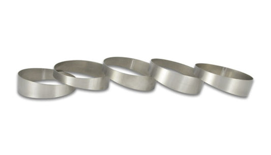 Vibrant 3.5in. O.D. Titanium Pie Cuts - Bag of 5 - Racecraft Industries