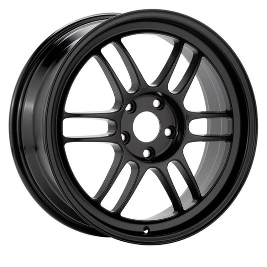 Enkei RPF1 17x8 5x100 45mm Offset 73mm Bore Matte Black Wheel 02-10 WRX & 04 STI - Racecraft Industries