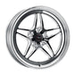 Weld S81 18x5 / 5x120 BP / 2.1in. BS (-23mm Offset) Black Wheel 3.18 ID (High Pad) - Non-Beadlock - Racecraft Industries