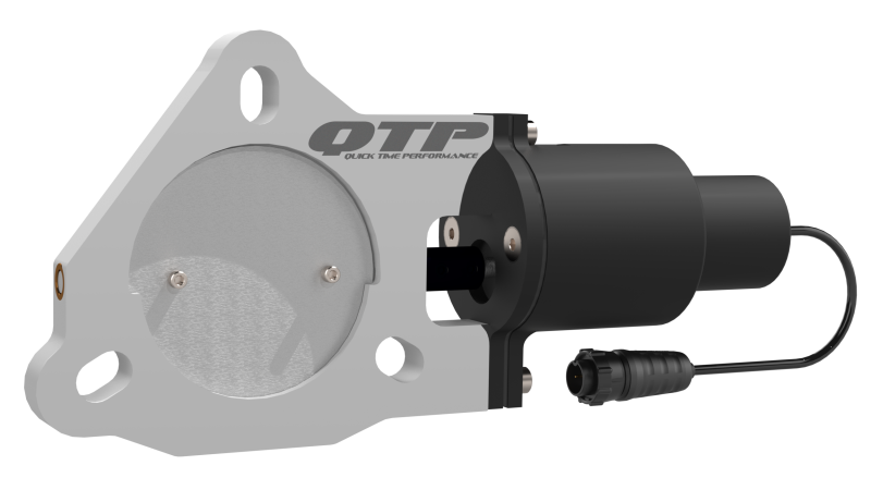 QTP 3in Bolt-On QTEC Electric Cutout Valve - Single - Racecraft Industries
