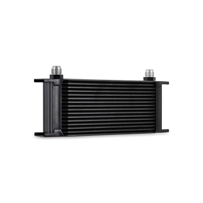 Mishimoto Universal 16 Row Oil Cooler - Black - Racecraft Industries