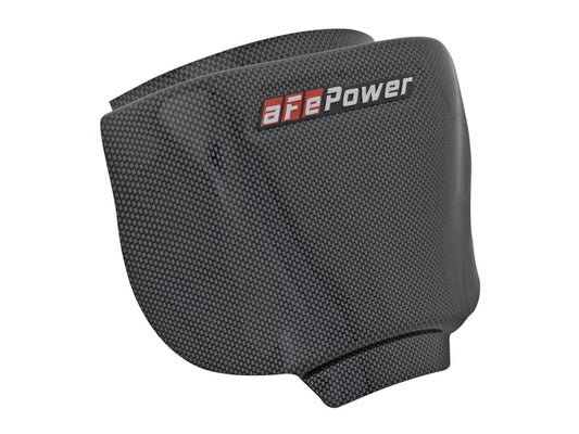 aFe MagnumFORCE Intake Rain Shield 15-16 Dodge Challenger SRT Hellcat 6.2L V8 (sc) - Carbon Finish - Racecraft Industries