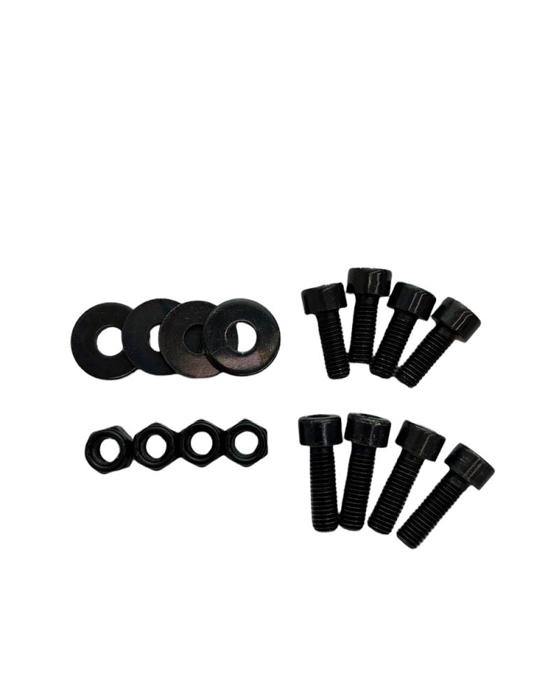 Sparco Seat Hardware Spacer Kit Bottom Mount - Black Zinc - Racecraft Industries