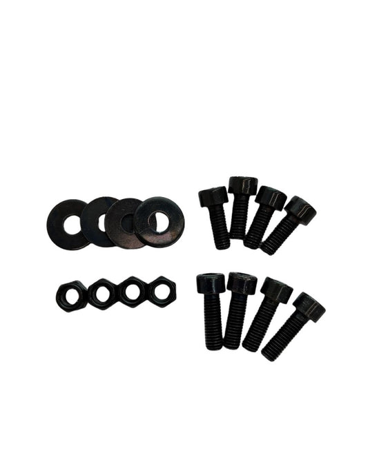 Sparco Seat Hardware Spacer Kit Bottom Mount - Black Zinc - Racecraft Industries