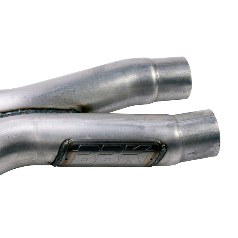 BBK 05-10 Mustang 4.6 Short Mid X Pipe With Catalytic Converters 2-3/4 For BBK Long Tube Headers - Racecraft Industries