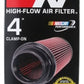 K&N Universal Rubber Filter 4inch FLG / 6inch OD-B / 4-5/8inch OD-T / 9inch H - Racecraft Industries