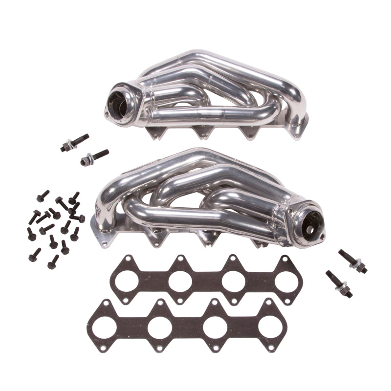 BBK 05-10 Mustang 4.6 GT Shorty Tuned Length Exhaust Headers - 1-5/8 Silver Ceramic - Racecraft Industries