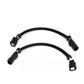 BBK 2015 Mustang GT V6 6-Pin Front O2 Sensor Wire Harness Extensions 12 (pair) - Racecraft Industries