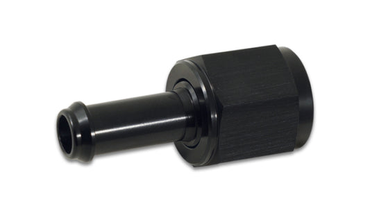 Vibrant Female AN to Hose Barb Straight Adapter AN -3 Barb 0.25in - Racecraft Industries