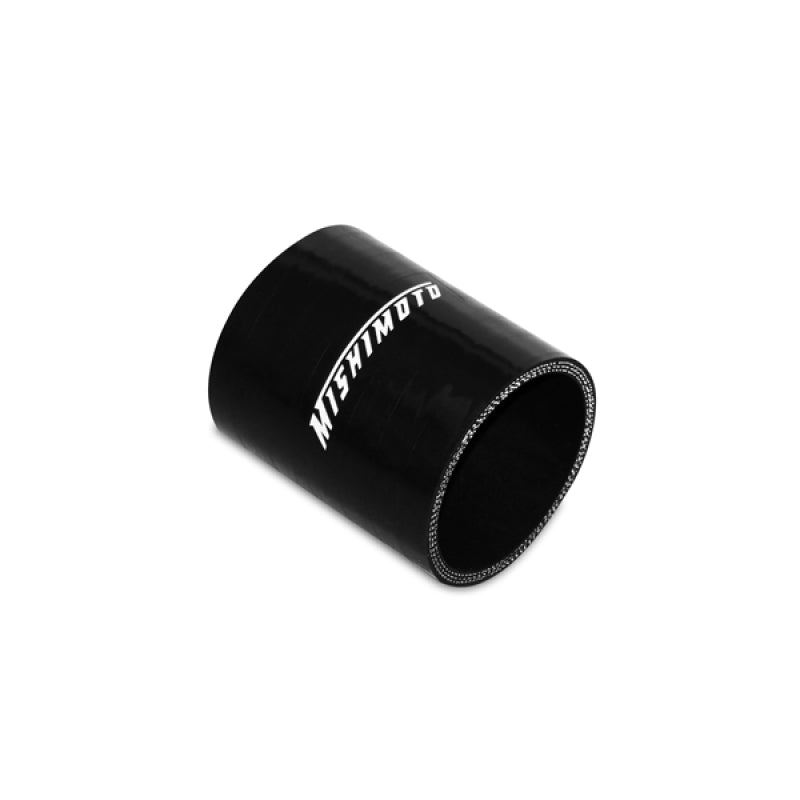 Mishimoto 2.25 Inch Black Straight Coupler - Racecraft Industries