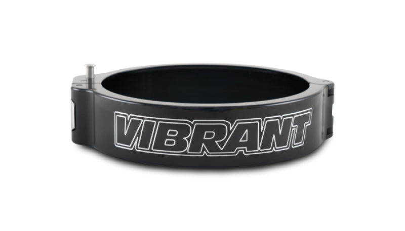 Vibrant 4in O.D. Aluminized HD 2.0 Clamp - Anodized Black (Clamp Only) - Racecraft Industries