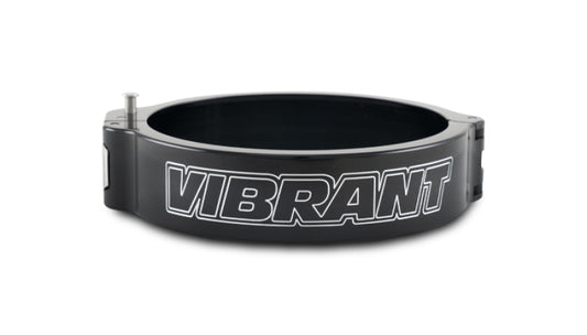 Vibrant 4in O.D. Aluminized HD 2.0 Clamp - Anodized Black (Clamp Only) - Racecraft Industries
