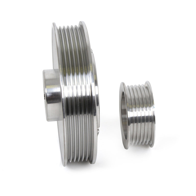 BBK 96-01 Mustang 4.6 GT Cobra Underdrive Pulley Kit - Lightweight CNC Billet Aluminum (3pc) - Racecraft Industries