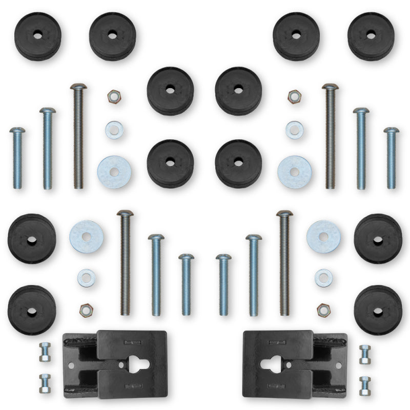 Rock Krawler 2018+ Jeep Wrangler JL 2DR / JLU 4DR Front & Rear Bump Stop Kit (2in-4in) - Racecraft Industries