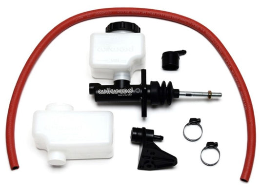 Wilwood Short Remote M/C Kit 5/8in Bore 3/8in-24 Banjo Outlet - Racecraft Industries