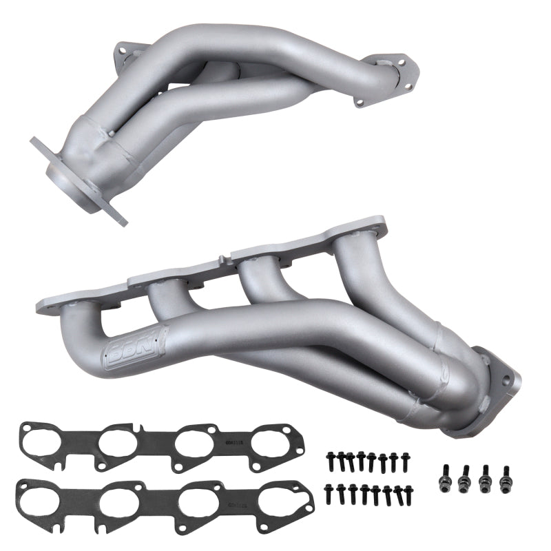BBK 05-10 Dodge Hemi 6.1L Shorty Tuned Length Exhaust Headers - 1-7/8in Titanium Ceramic - Racecraft Industries
