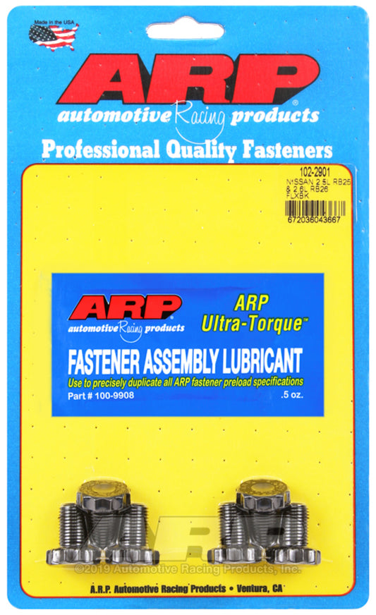 ARP Nissan 2.0L RB25 and 2.6L RB26 Flexplate Bolt Kit - Racecraft Industries