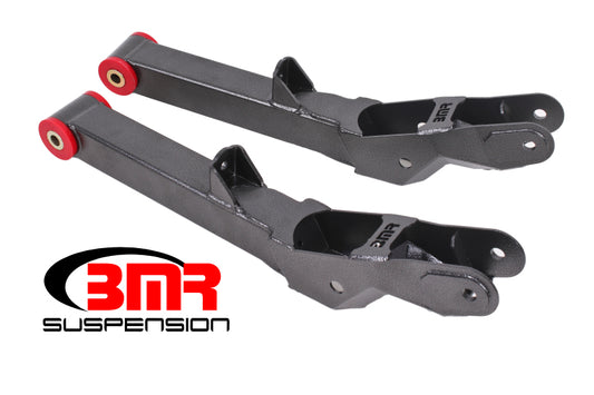 BMR 10-15 5th Gen Camaro Rear Lower Control Arms Non-Adj. (Polyurethane) - Black Hammertone - Racecraft Industries
