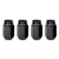 McGard Hex Lug Nut (Cone Seat) M14X1.5 / 22mm Hex / 1.635in. Length (4-Pack) - Black - Racecraft Industries