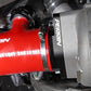 Perrin 2022+ Subaru WRX Red 3in Turbo Inlet Hose w/ Nozzle (Short) - Racecraft Industries