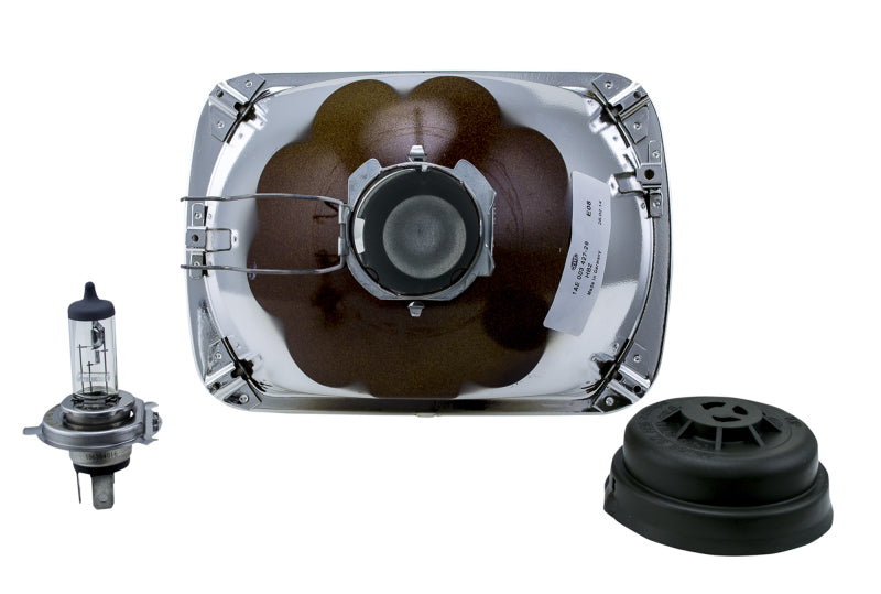 Hella Vision Plus 8in x 6in Sealed Beam Conversion Headlamp - Single Lamp - Racecraft Industries
