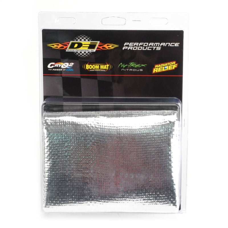 DEI Heat Screen 36in x 20in - Mylar Radiant Glass Fiber Matting w/Adhesive Backing - Racecraft Industries