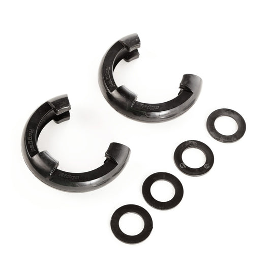 Rugged Ridge Black 3/4in D-Ring Isolator Kit - Racecraft Industries