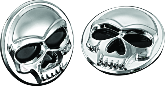 Kuryakyn Universal Zombie Medallions 2in Diameter Chrome - Racecraft Industries