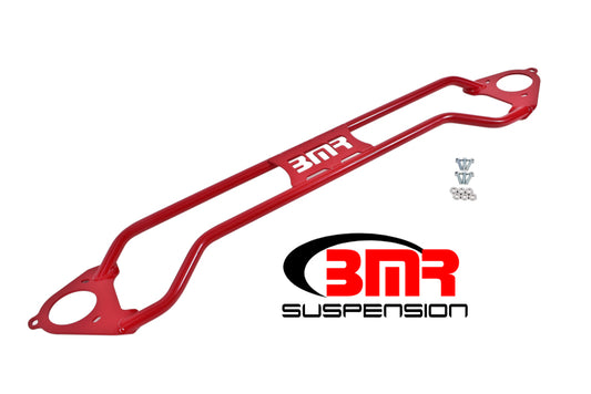 BMR 16-17 6th Gen Camaro Front Twin Tube Design Strut Tower Brace - Red - Racecraft Industries