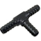 Vibrant 5/16 Barbed Tee Adapter - Aluminum - Racecraft Industries