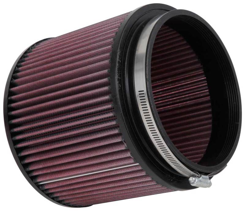 K&N Universal Rubber Filter 6in FLange ID / 7.5in OD / 6in Height / Round Straight - Racecraft Industries