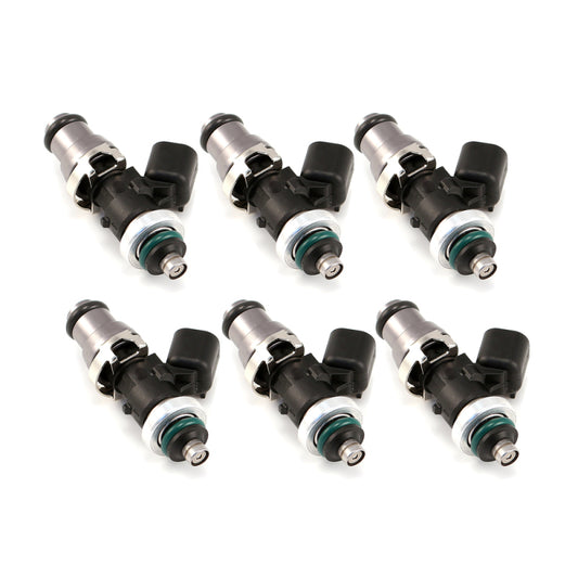 Injector Dynamics 2600-XDS Injectors - 48mm Length - 14mm Top - 14mm Lower O-Ring R35 (Set of 6) - Racecraft Industries