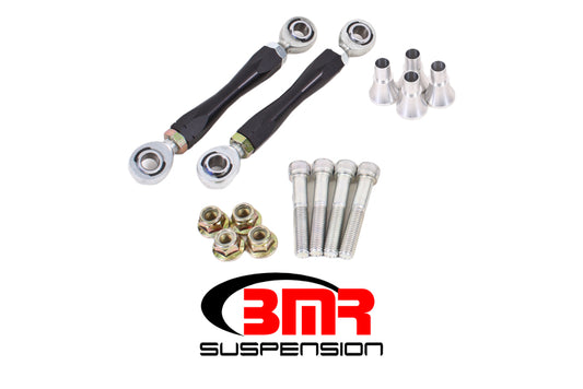BMR 08-17 Challenger Front Sway Bar End Link Kit - Black - Racecraft Industries
