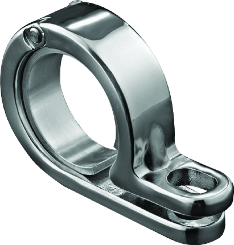 Kuryakyn P-Clamp 1-1/8in-1-1/4in P-Clamp Chrome - Racecraft Industries