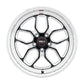 Weld S107 17X11 Laguna 5X127 ET-44 BS4.25 Gloss Black MIL Dia 78.1 - Racecraft Industries