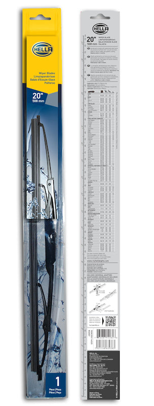 Hella Standard Wiper Blade 20in - Single - Racecraft Industries