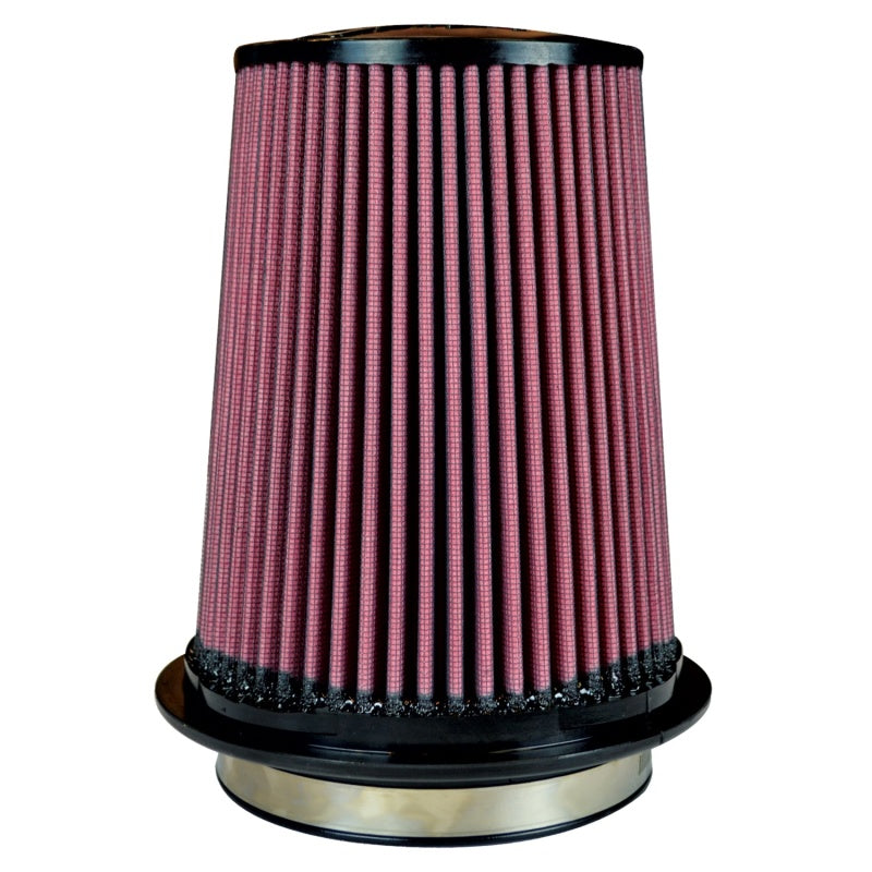 Injen Oiled Air Filter 5.0in Flange ID / 7.0in Twist Lock Base / 7.9in Media Height / 5.0in Top - Racecraft Industries